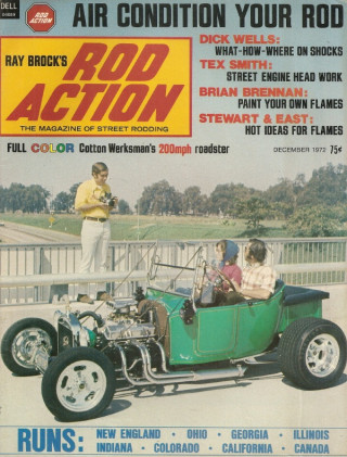 ROD ACTION 1972 DEC - Vol 1 #5, JAG REAR 4 '33-34 FORD, WERKSMAN'S HOT ROD*